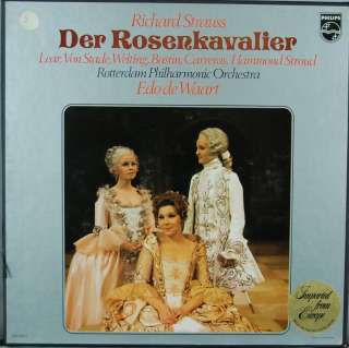 EDO DE WAART Strauss Der Rosenkavalier PHILIPS 4 LP NM  