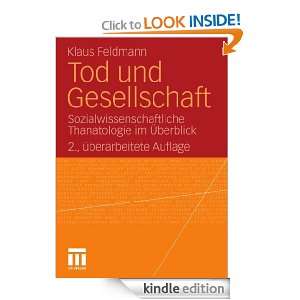   Überblick (German Edition) Klaus Feldmann  Kindle Store