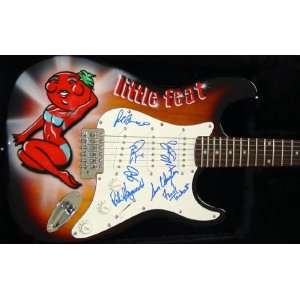  LITTLE FEAT Autographed Custom Airbrushed Signed Guitar 