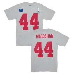 New York Giants Ahmad Bradshaw Gray Super Bowl Name and Number Jersey 