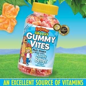  Lil Critters Groovy Gummy Vites Multi vitamin&mineral 