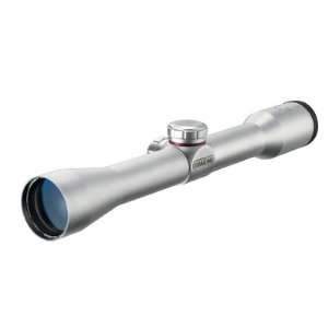 22 Mag Rimfire Riflescope 4x32mm Truplex Reticle Matte Silver W 