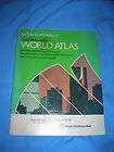 1977 RAND MCNALLY QUICK REFERENCE WORLD ATLAS PACIFIC NORTHWEST BELL