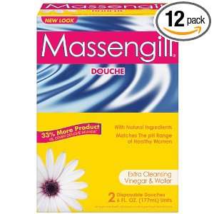 Massengill Extra Cleansing Vinegar & Water, Twin Pack, 6 