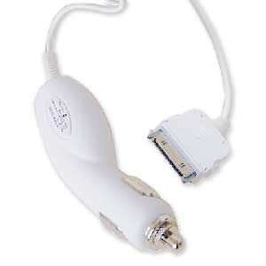  Apple iPod Car Charger (White)  Players & Accessories