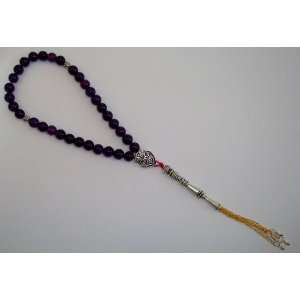 Gemstone Prayer Beads Worry Beads Traditional 33 X 8mm Beautiful Dark 