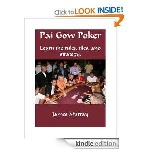 Pai Gow Poker Strategy Guide James Murray  Kindle Store