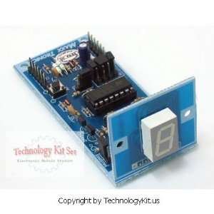  Electronic Digital Up/Down Counter with Seven Segment 