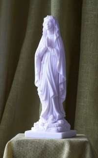 Greek New Alabaster Sculpture, Virgin Mary  