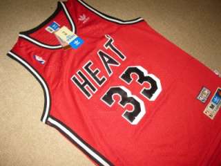 NBA ALONZO MOURNING Miami Heat Alternate Swingman jersey size LARGE 