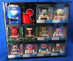 Vinylmation Wall Mount Acrylic Display Case For Boxed Sets Tron/Flags 