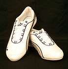   Suede White Trim Round Toe Lace Up Sneakers Shoes Sz 7 IN BOX  