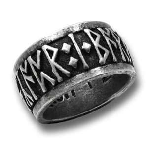  Runeband for Poetry Is In Battle Gothic Ring of Clarity 