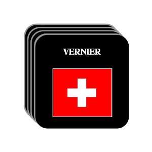  Switzerland   VERNIER Set of 4 Mini Mousepad Coasters 