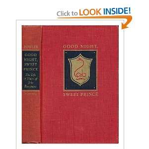  Good Night, Sweet Prince Gene (1890 1960) Fowler Books