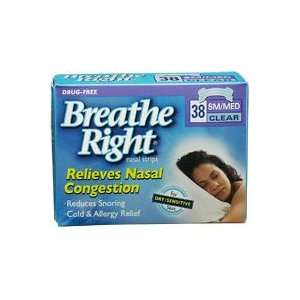 Breathe Right Nasal Strips, Breathe Right Brand, Reduce Snoring   38 