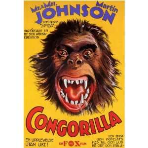 Congorilla Big Apes and Little People Movie Poster (11 x 