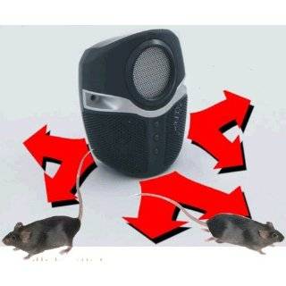 Ultrasonic Rodent Repeller Commercial Triple Speaker Model Repels 