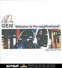 2005 GEM Electric Global Electric Car Brochure Microcar