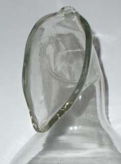 ANTIQUE MEDICAL FEMALE NURSING INVALID GLASS JAR URINAL  