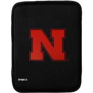   Nebraska Cornhuskers Black Apple iPad Slip Sleeve