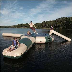 ® Aqua Jump® 20 with Launch & Log Northwoods Edition Water Park 