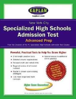   Admissions Test Advanced Prep by Kaplan, Kaplan Publishing  Paperback
