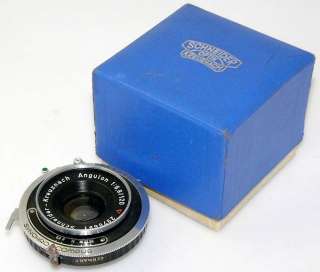 Angulon 6,8/120 mm / Synchro Compur für Großformat Kameras  