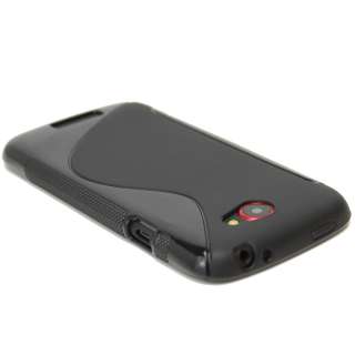 For HTC EVO 4G LTE/EVO ONE Soft Silicone SKIN Protector Cover Case 