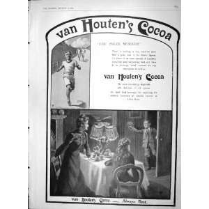  1903 ADVERTISEMENT VAN HOUTEN COCOA DRINKING CHOCOLATE 