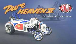 PURE HEAVEN II FUEL ALTERED 1:18 NHRA GMP ACME DIECAST NEW!  