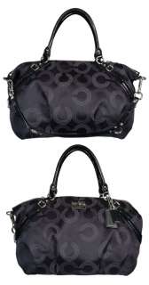 COACH Mad Dot Opa Sophia Black Tote Bag Purse Handbag NEW  
