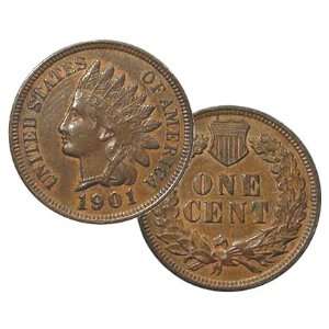  U.S. Indian Head Cent Penny   Mixed Dates