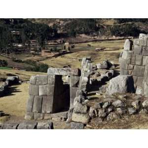  View from the Walls, Inca Fortress, Sacsayhuaman, Cuzco, Peru 