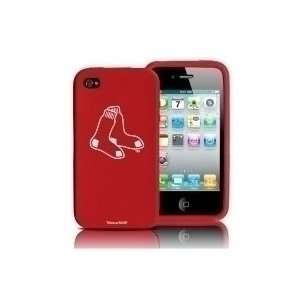  Boston Red Sox MLB Logo iPhone 4 Silicone Case Cell 