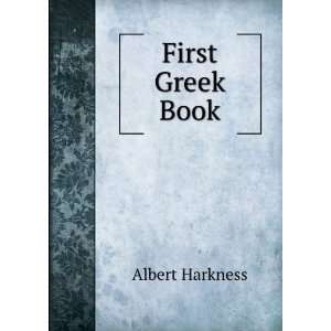 First Greek Book Albert Harkness  Books