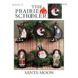  Santa Moon   Cross Stitch Pattern Arts, Crafts & Sewing