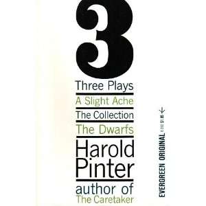  Three Plays By Harold Pinter Harold Pinter Books