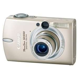  Canon Powershot SD550 7.1mp Digital Elph Camera with 3x 