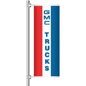  FT GMC Trucks Banner Flag Double Sided Pole Hem and Grommets US Made