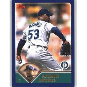  2003 Topps #520 Arthur Rhodes   Seattle Mariners (Baseball 