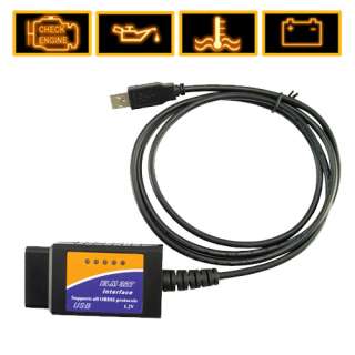 ELM 327 Car Diagnostics USB to VAG COM Fault Code Cable Toyota BMW 