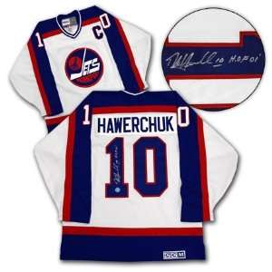 Dale Hawerchuk Winnipeg Jets Autographed/Hand Signed 