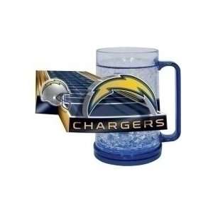  San Diego Chargers Crystal Freezer Mug: Sports & Outdoors