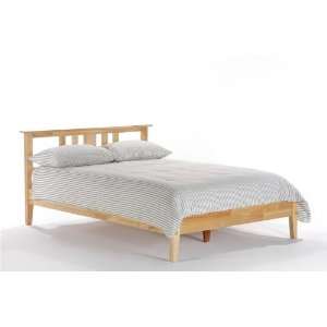  Thyme Multi Sized Platform Bed w/ Natural Finish