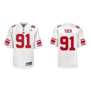 2012 Super Bowl Xlvi Champion Patch NEW York Giants 91# Tuck White 