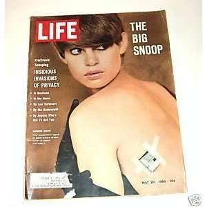   Magazine   May 20, 1966    Cover The Big Snoop Henry Luce Books