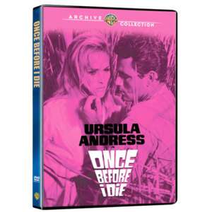 Once Before I Die DVD Ursula Andress John Derek  