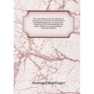   Im Fichtelgebirge . (German Edition) Hermann Stadlinger Books