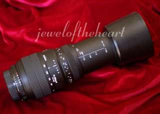 Sigma 70 300mm Lens Nikon N80 N90 D1 D2 D3 D50 D70 D80 D90 D100 D200 